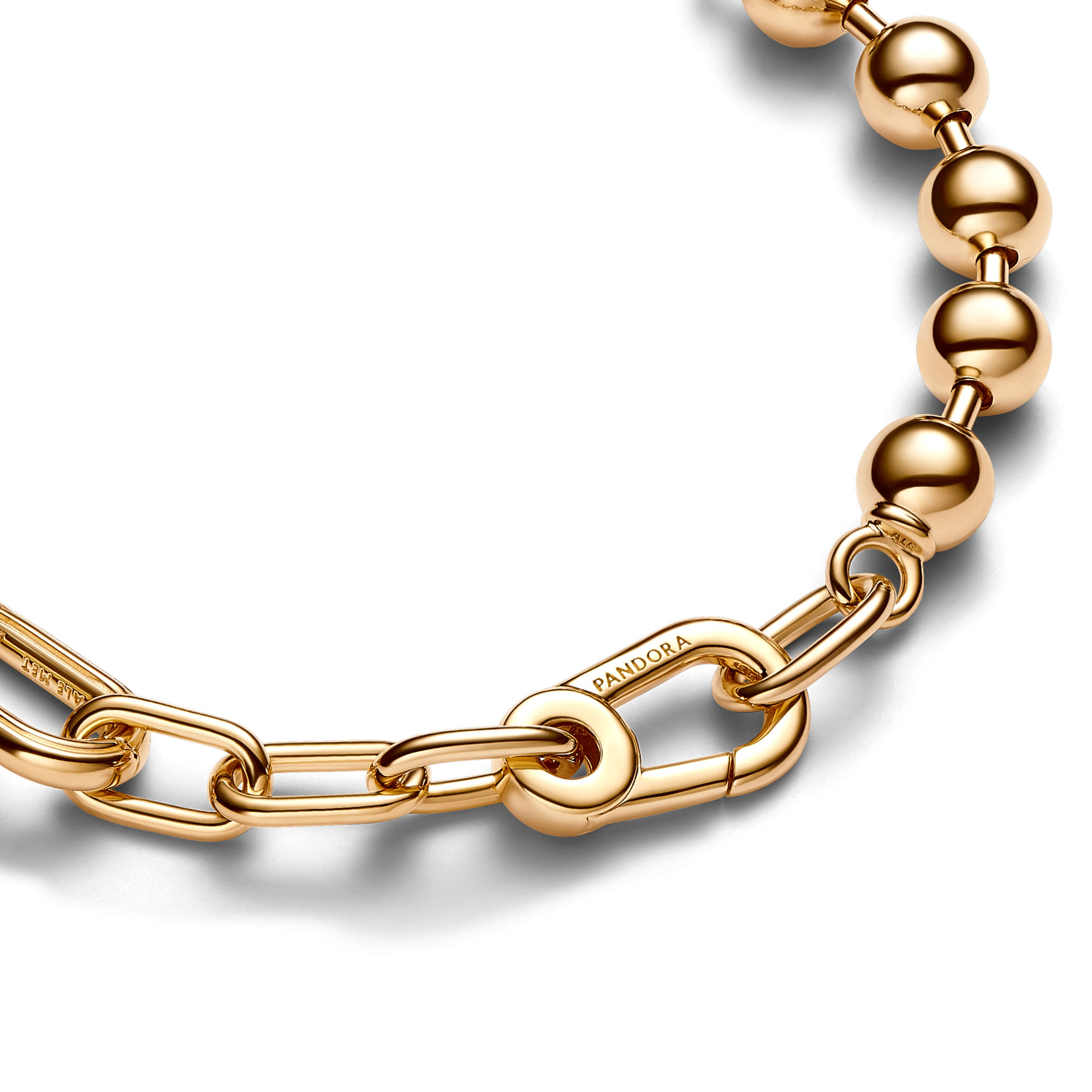 Bracciale Maglia Link e Sfere Pandora ME