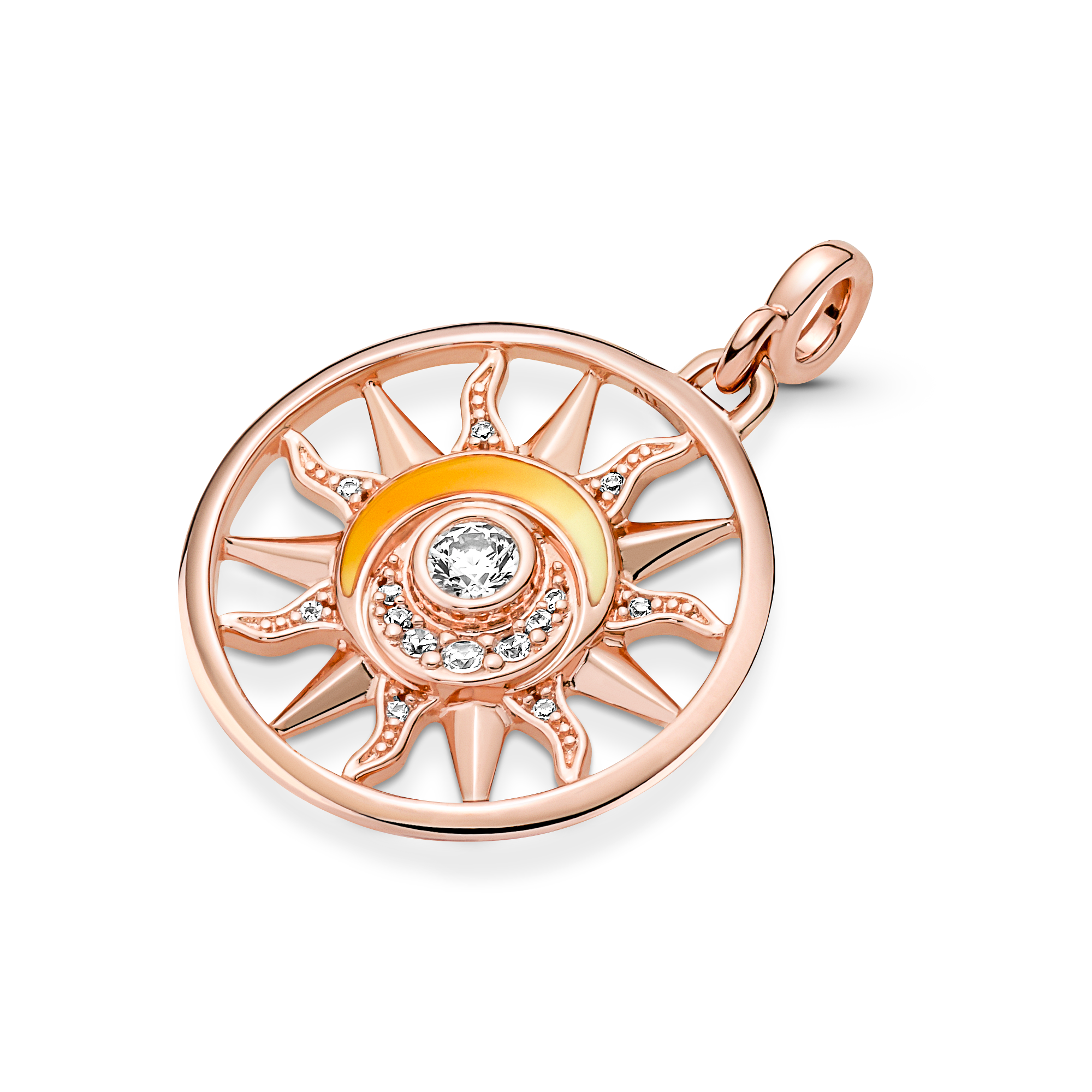 Charm Medallion Sun Power Pandora ME - Smalto /