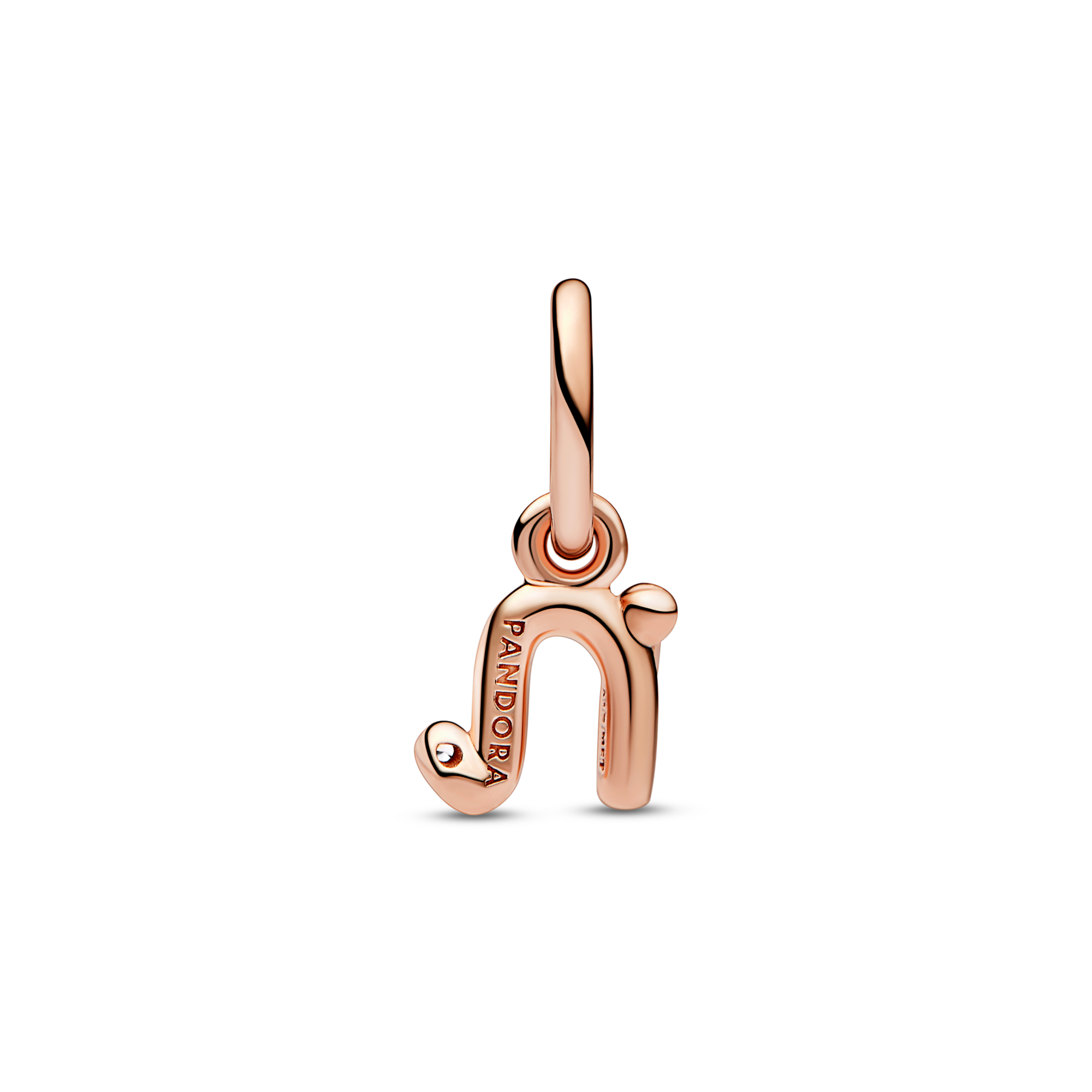 Pandora Charm Pendente Lettera n - Esclusiva lega