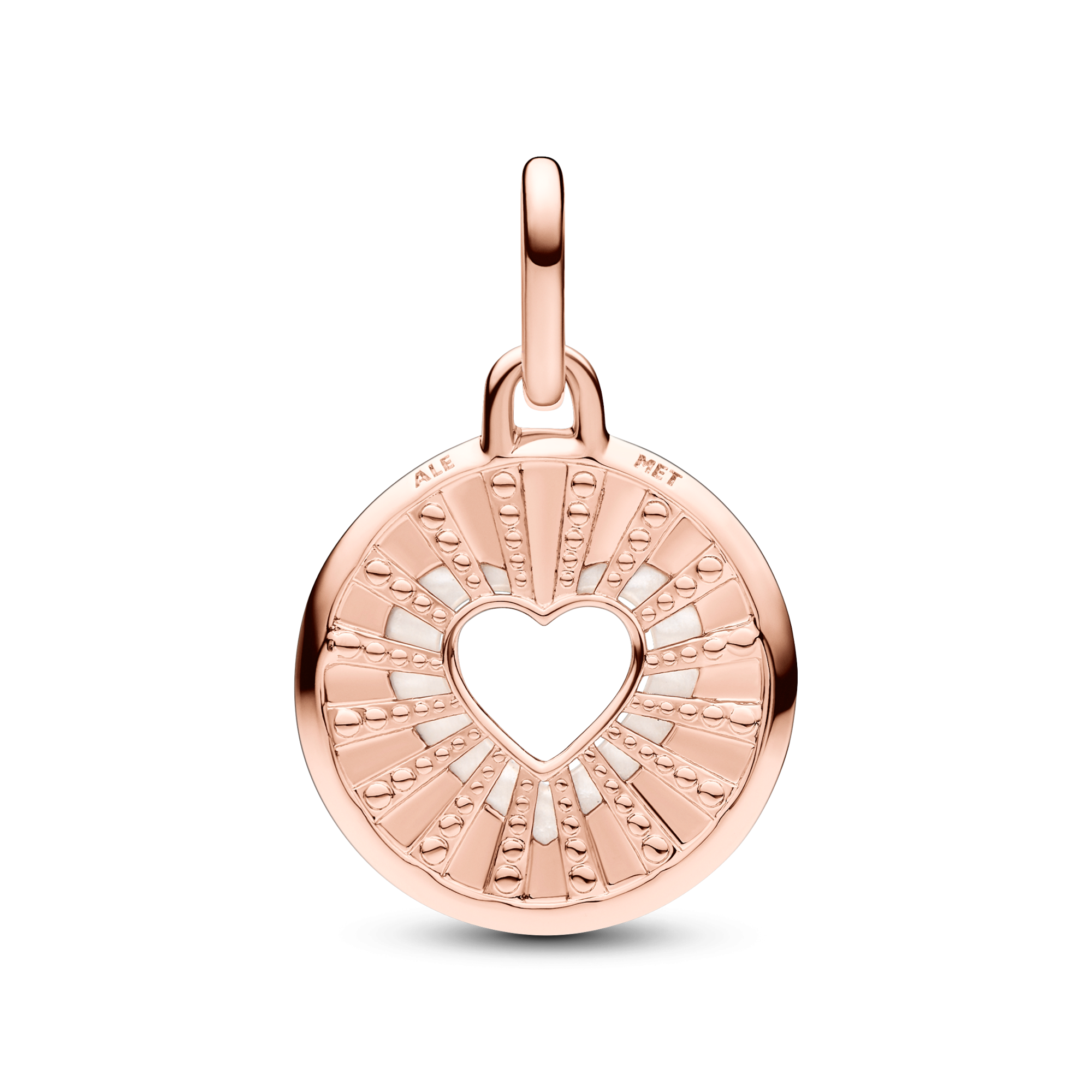 Charm Medallion Hearts Pandora ME - Smalto /