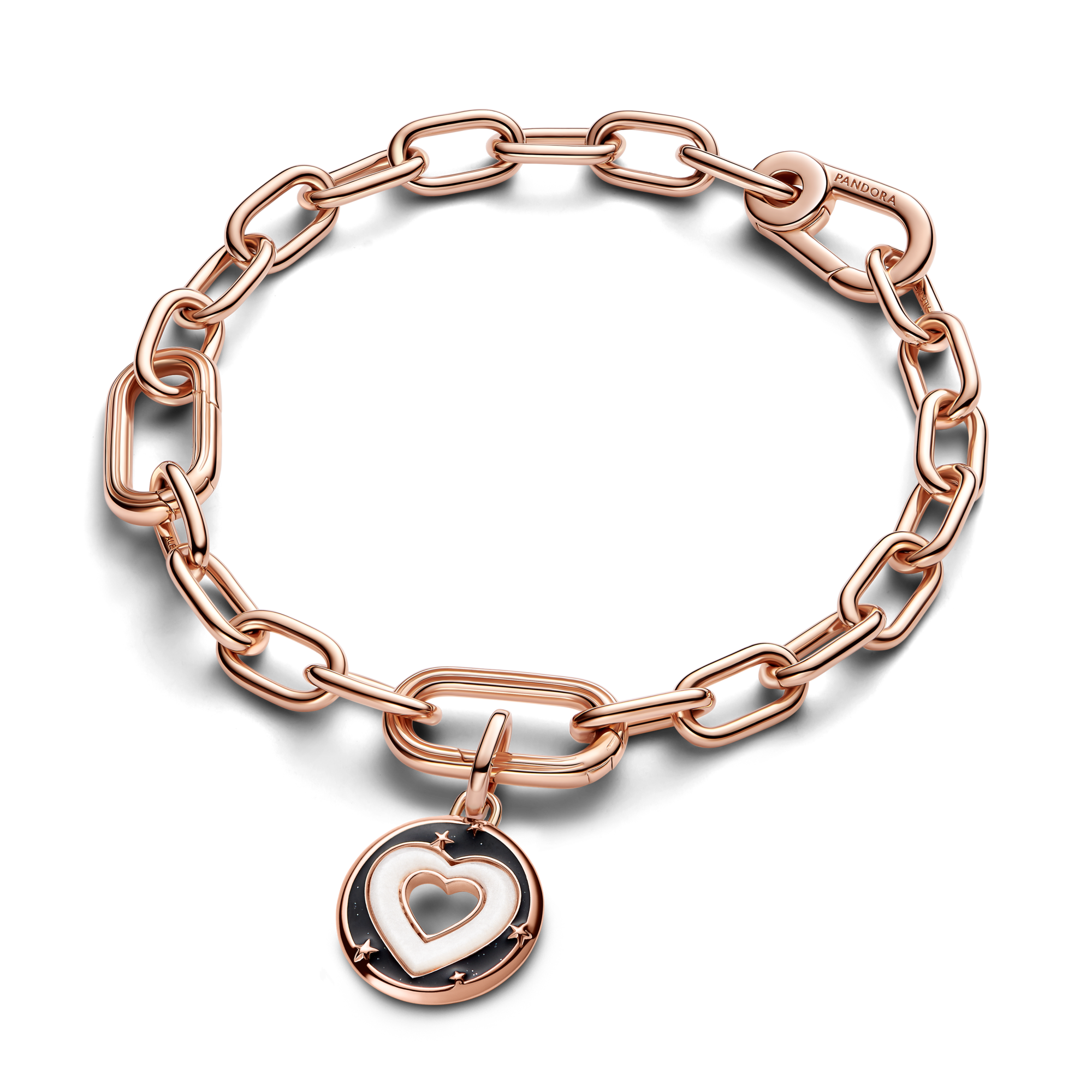 Charm Medallion Hearts Pandora ME - Smalto /