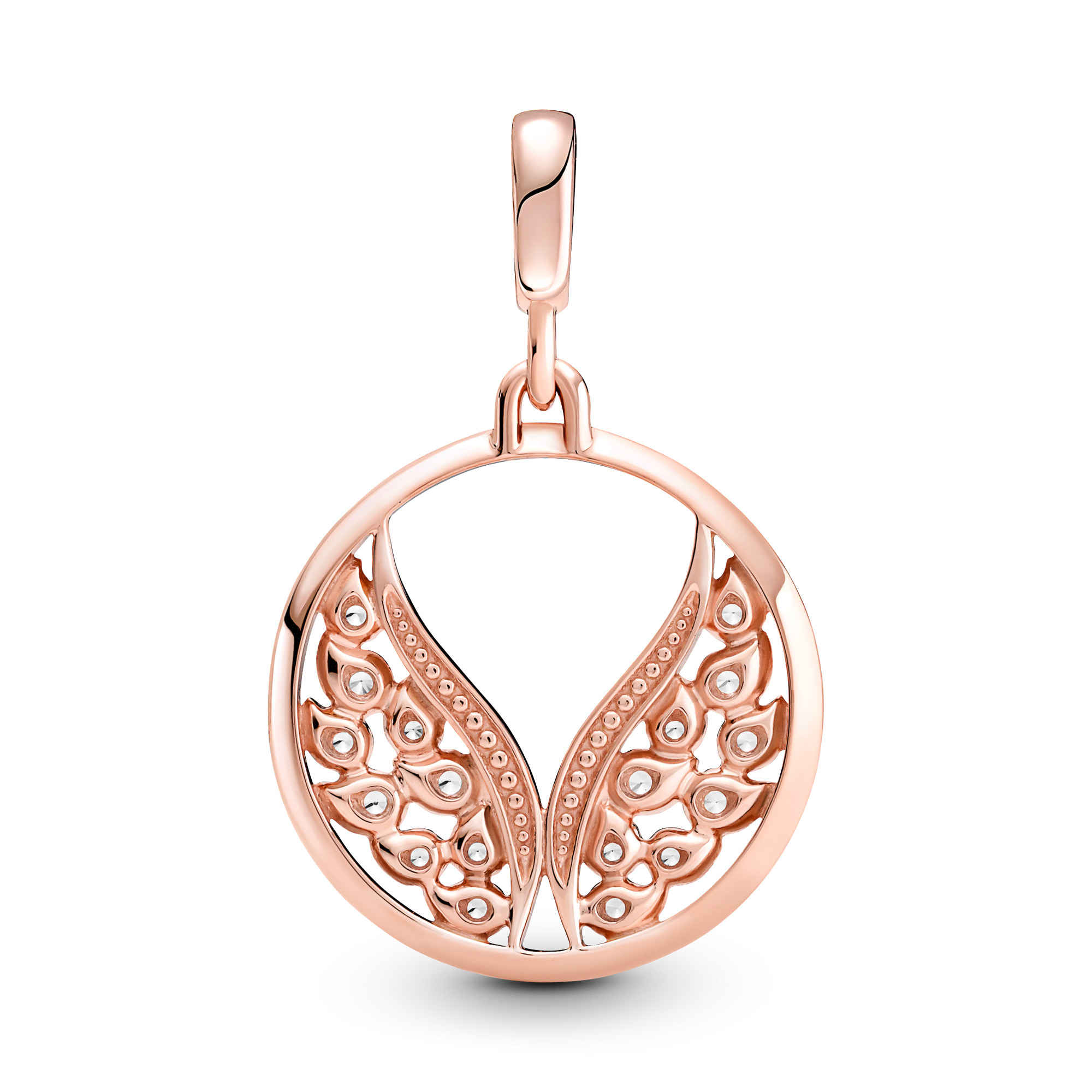 Charm Medallion Burning Wings Pandora ME