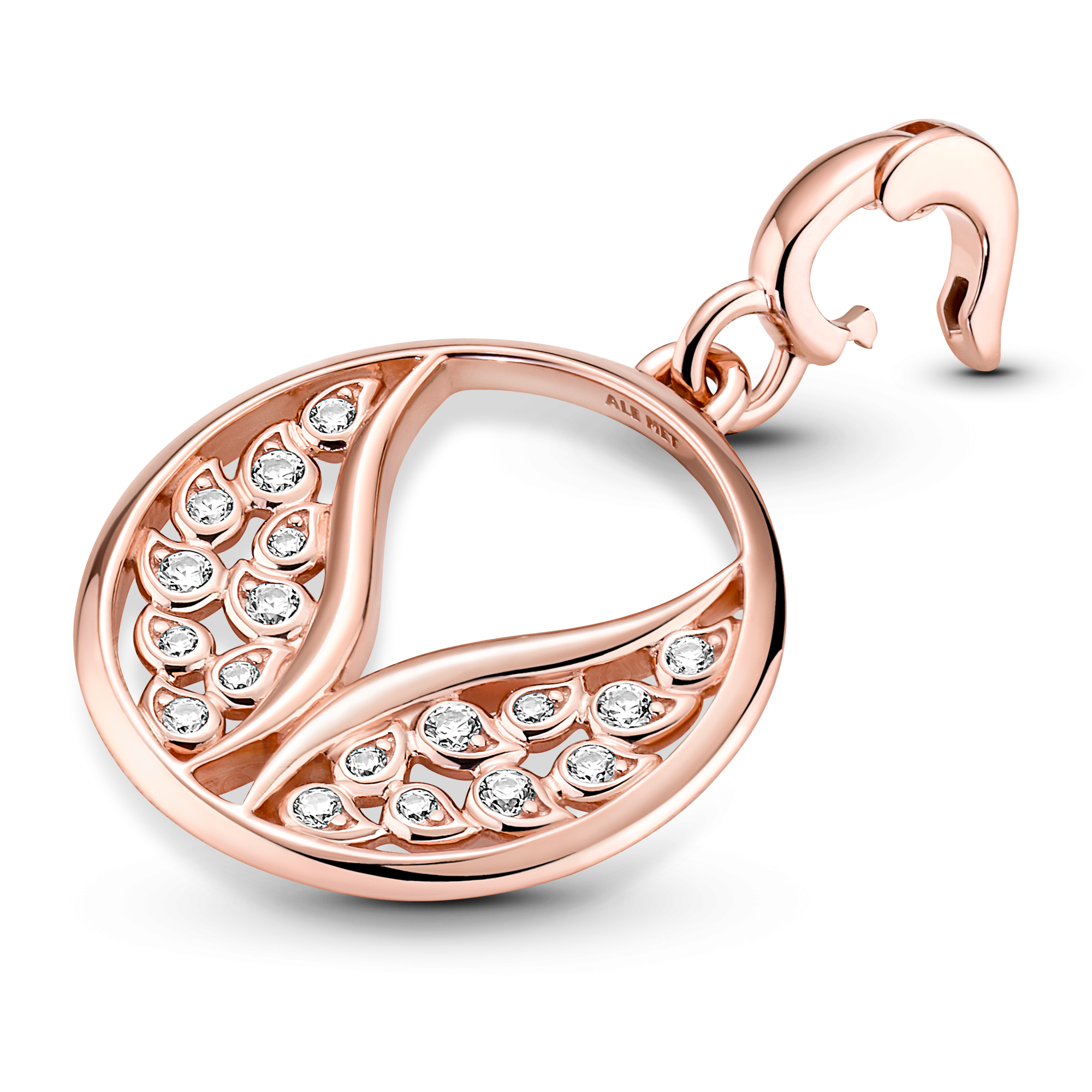 Charm Medallion Burning Wings Pandora ME