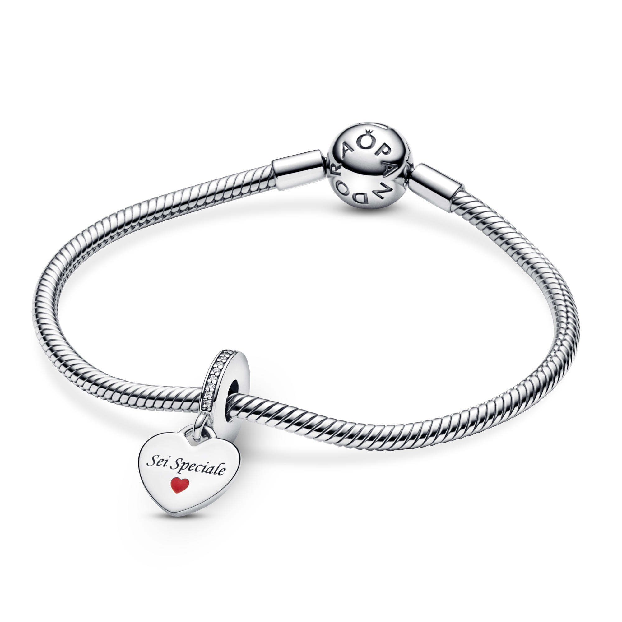 Pandora Pendente Sei Speciale - Smalto / Argento