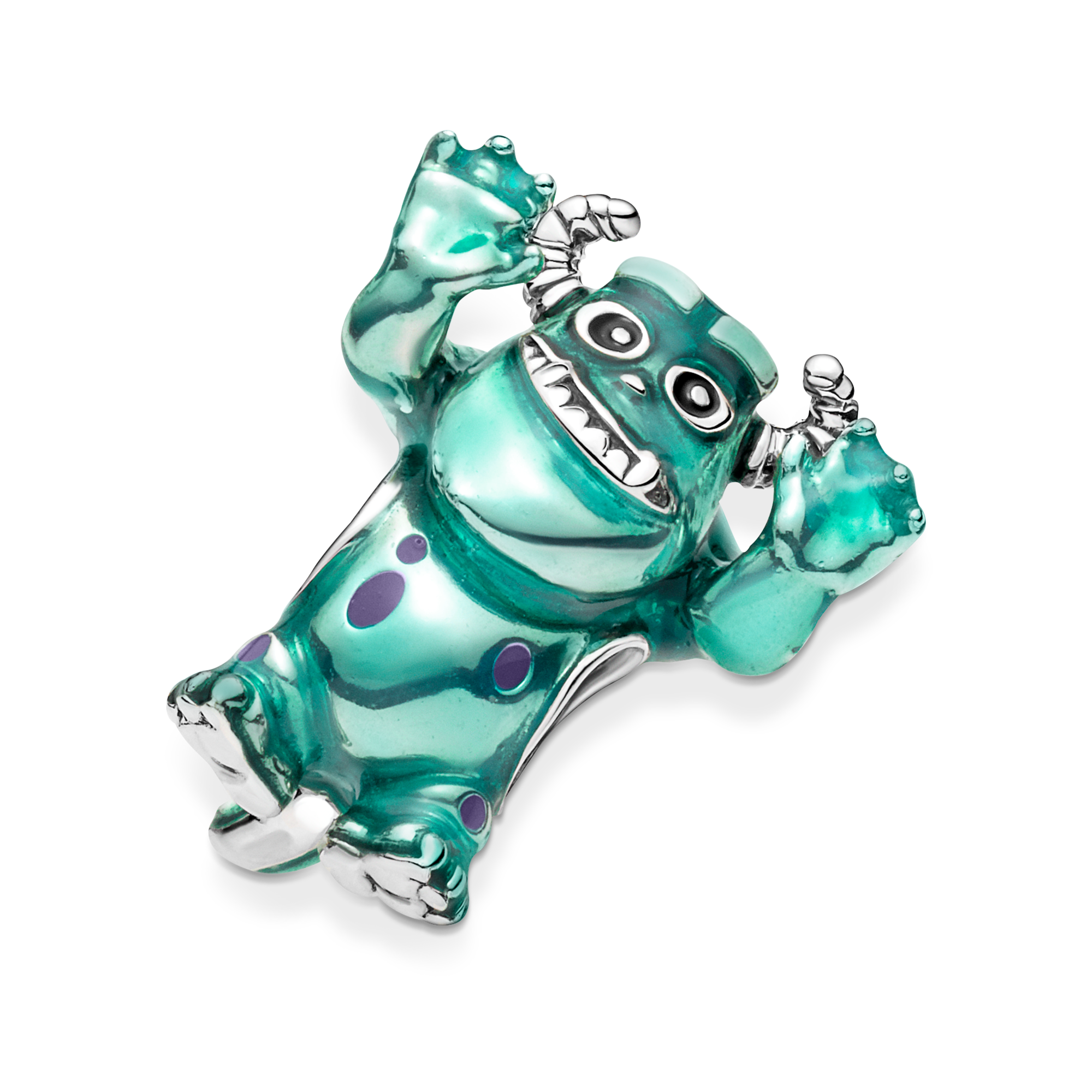 Pandora Pixar, Charm Sulley - Smalto / Argento