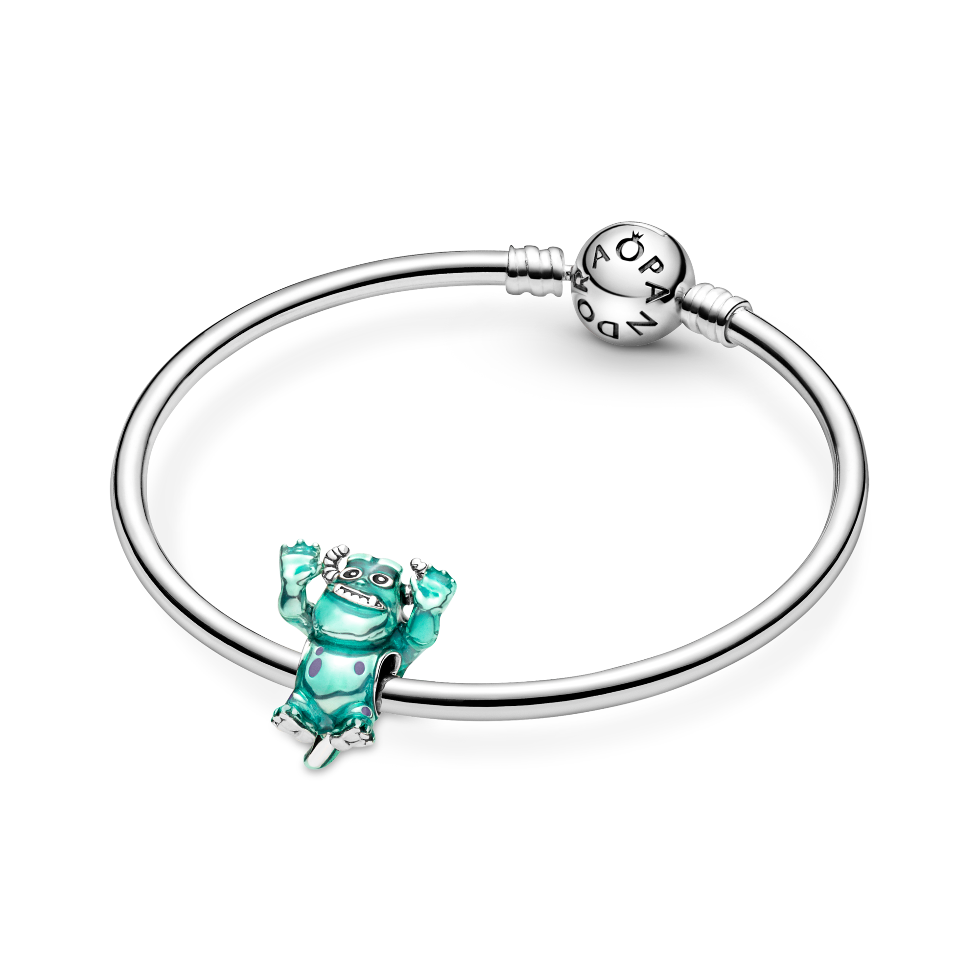 Pandora Pixar, Charm Sulley - Smalto / Argento