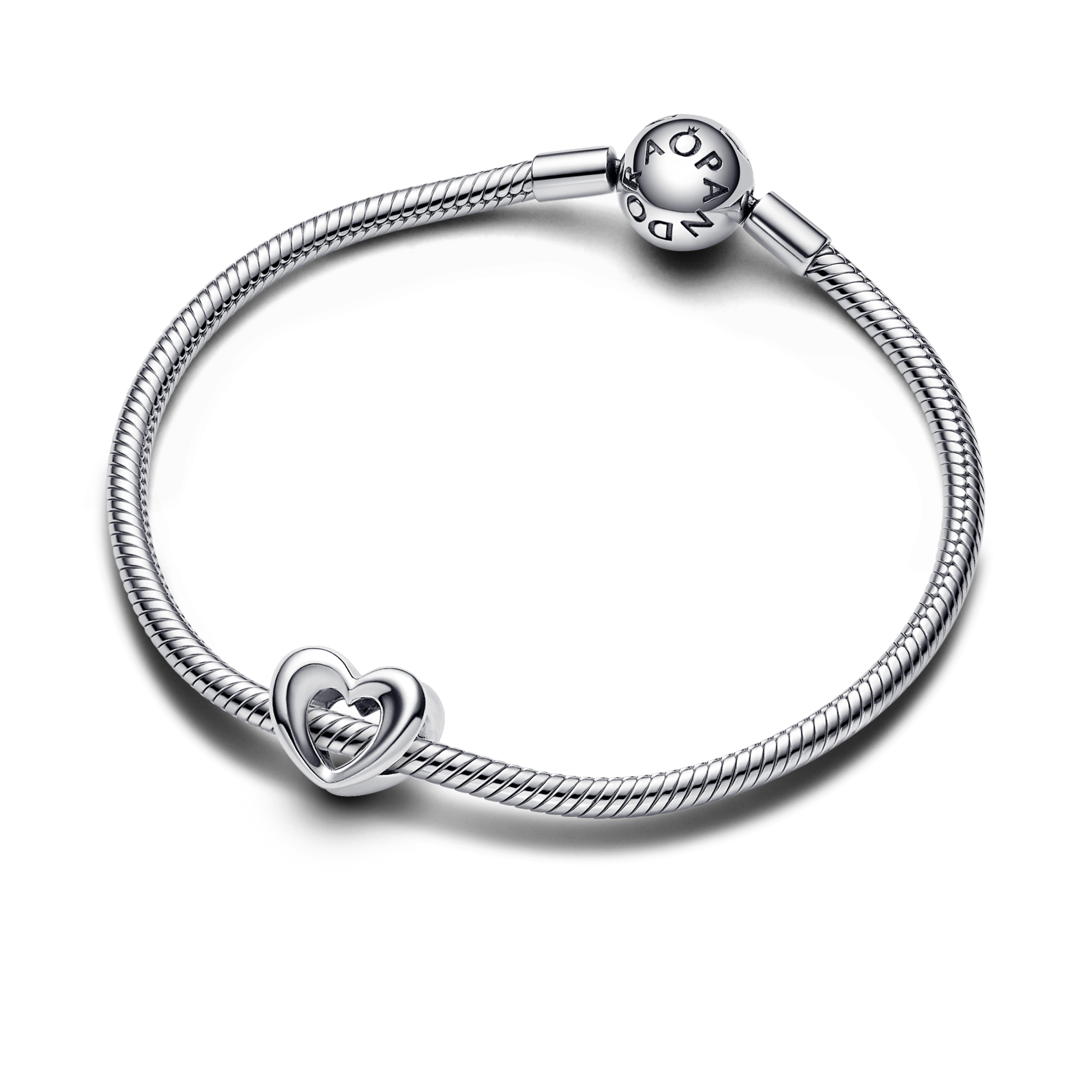 Pandora Charm Cuore Splendente - Argento Sterling