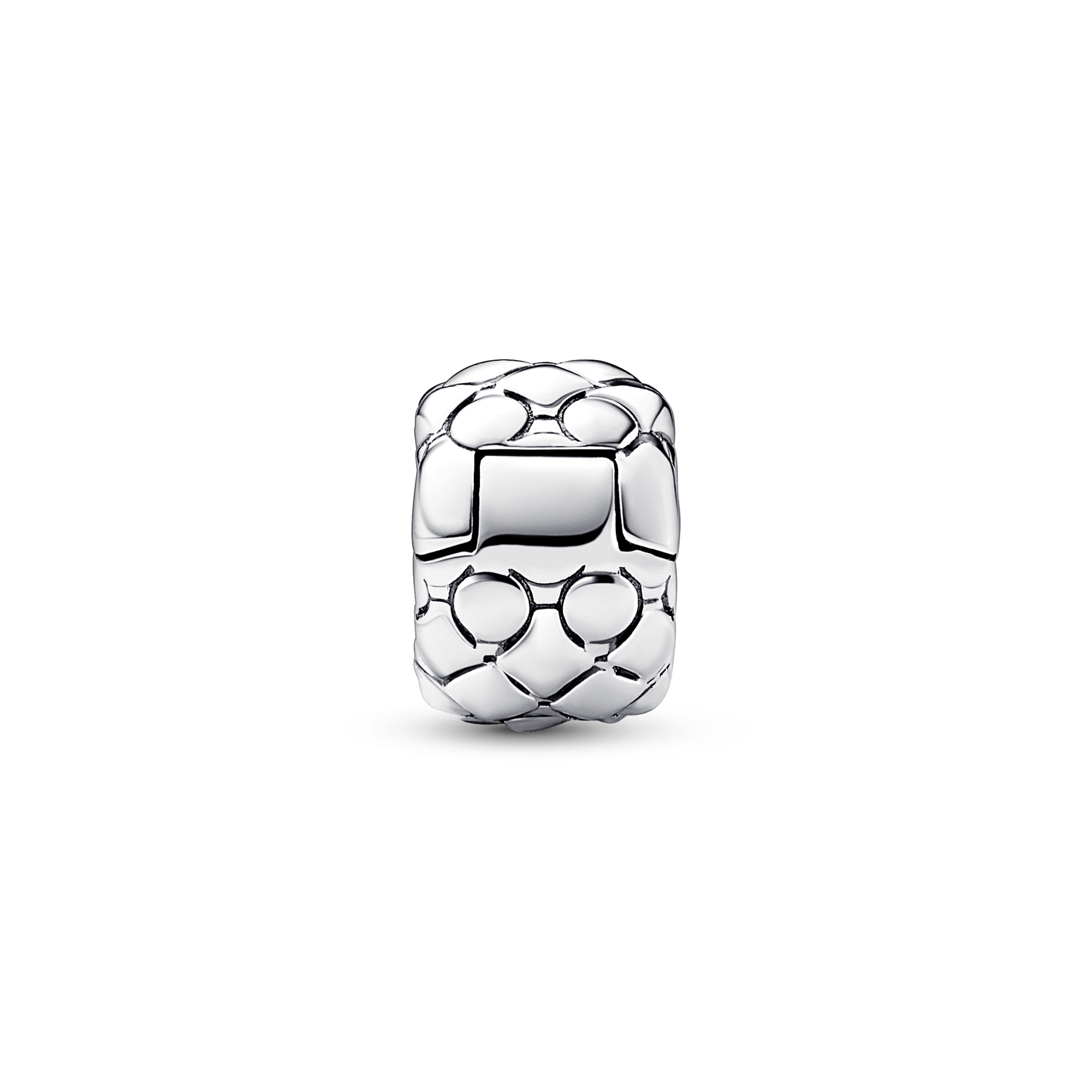 Pandora Clip Geometrica - Argento Sterling 925