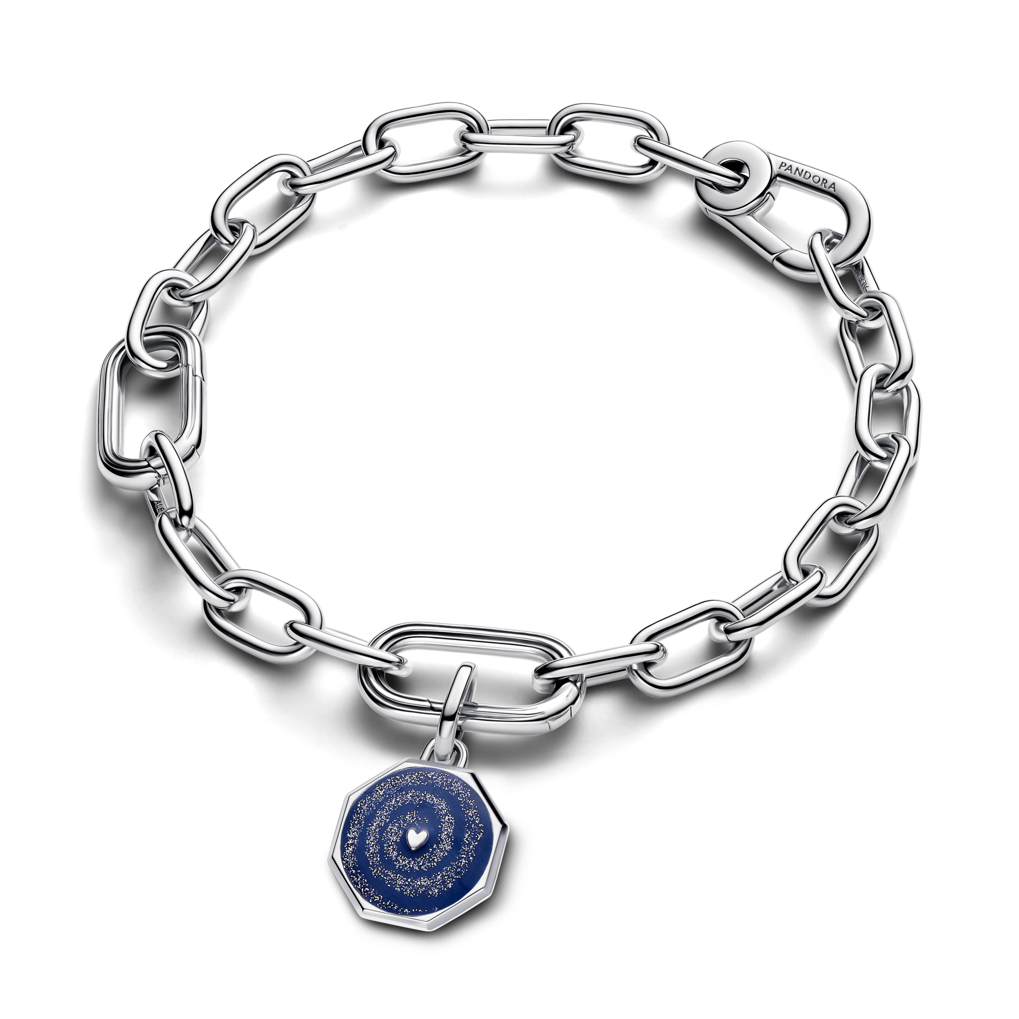 Charm Medallion Galaxy Heart Pandora ME - Smalto /...