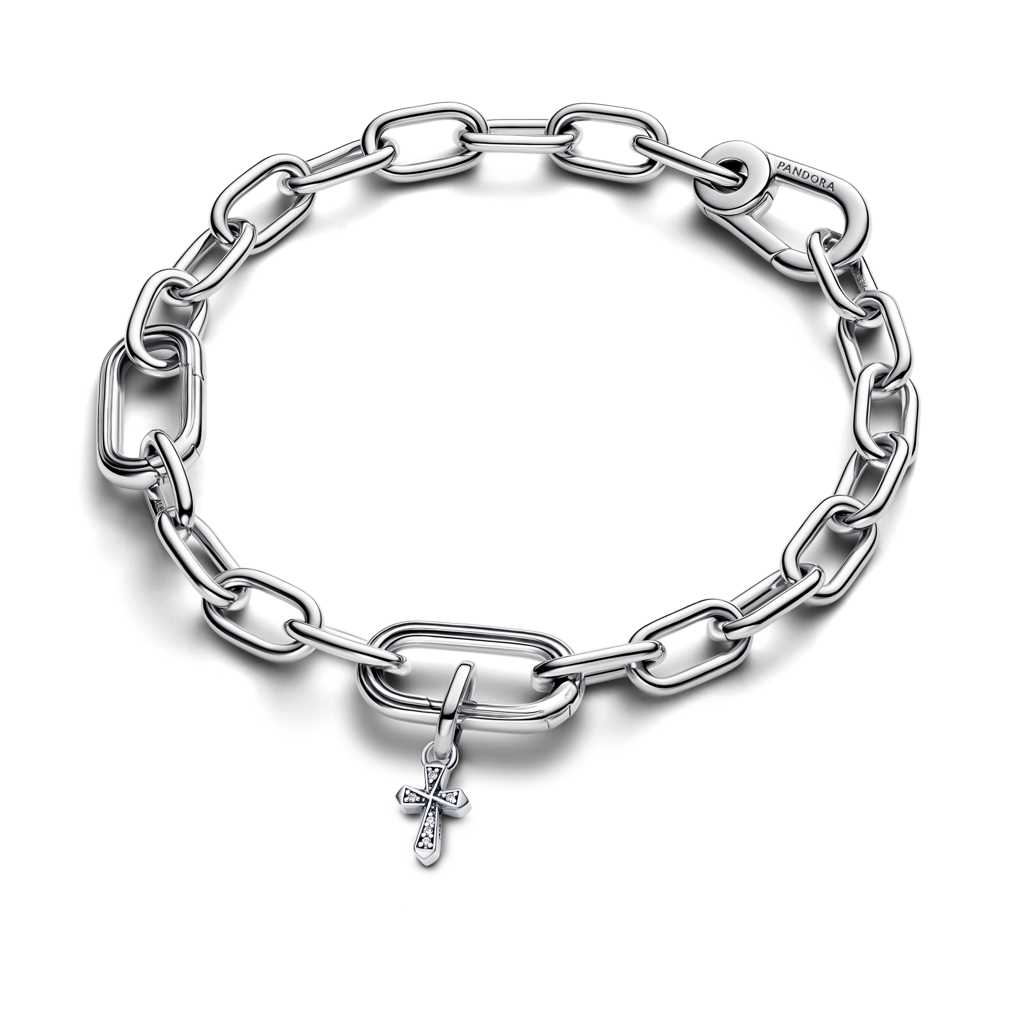 Charm Mini Pendente Cross Pandora ME - Argento
