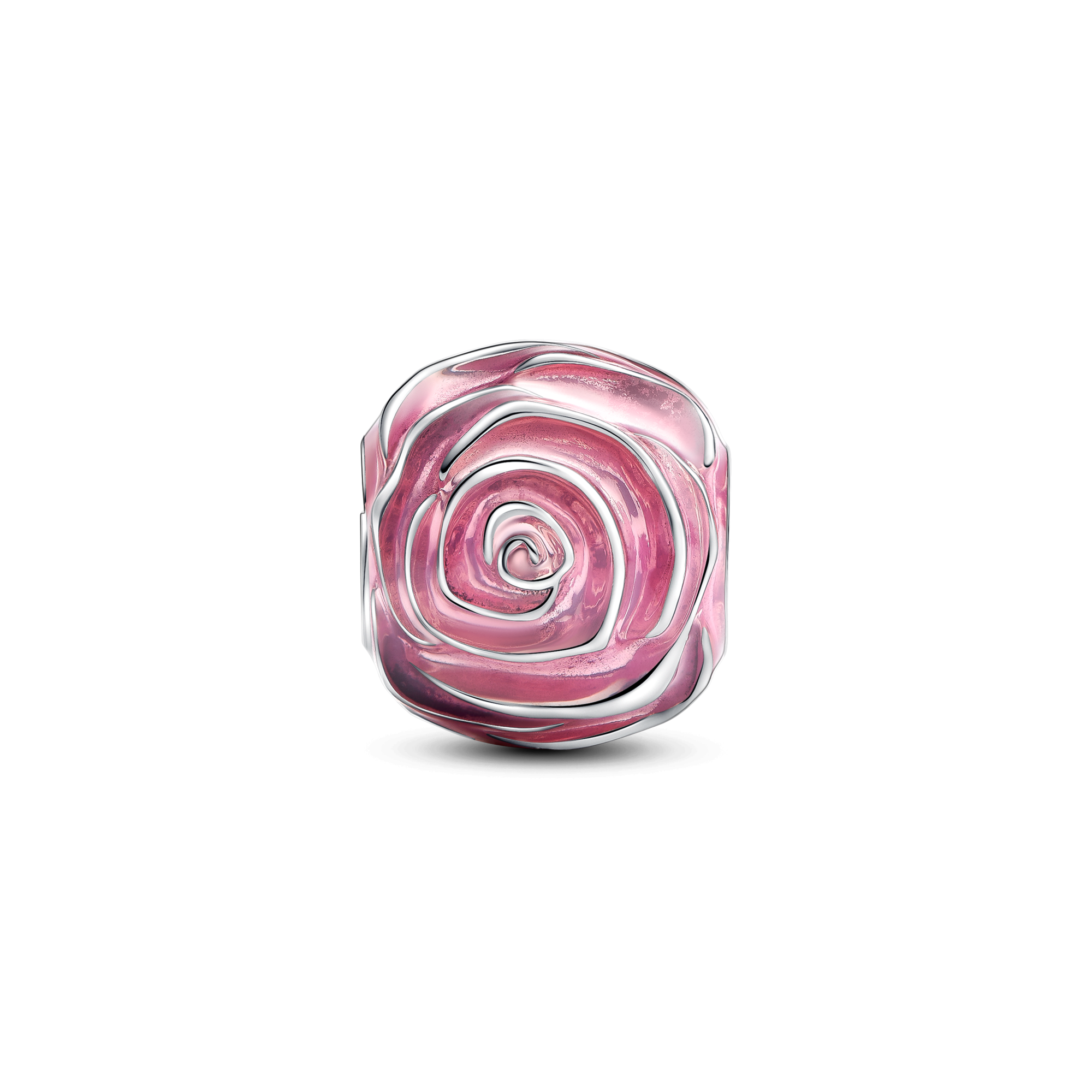 Pandora Charm Rosa - Smalto / Argento Sterling 925...