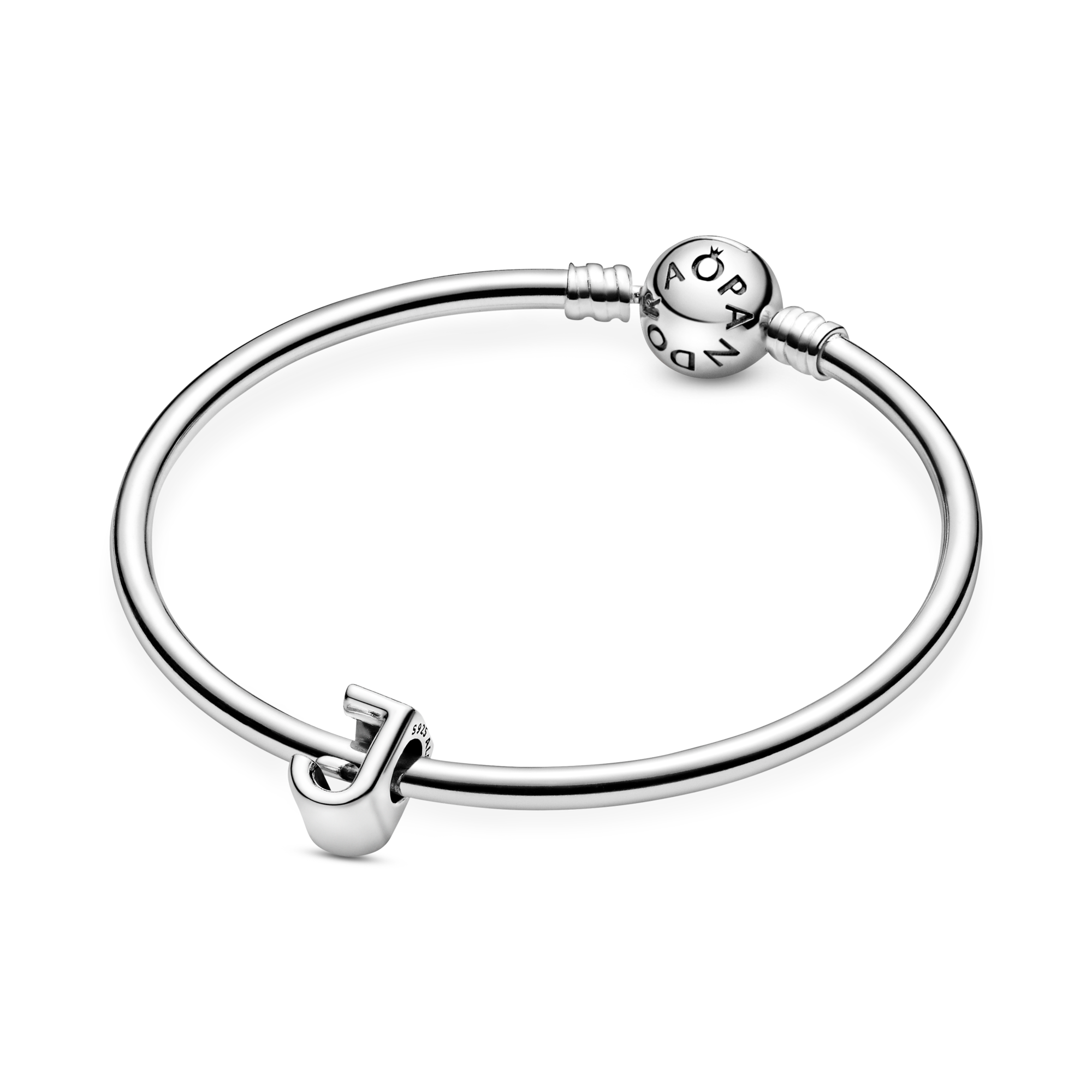 Pandora Charm Lettera J - Argento Sterling 925