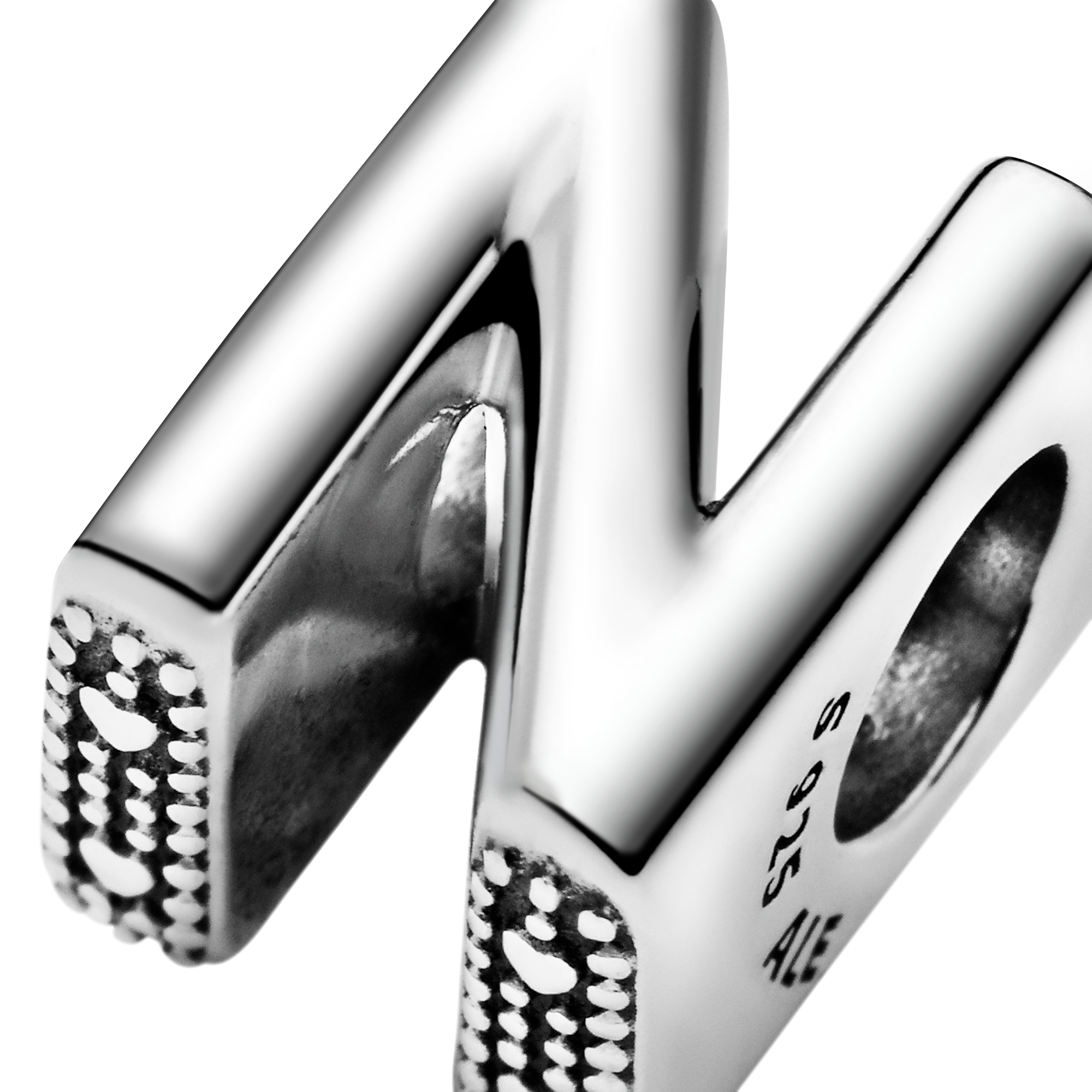 Pandora Charm Lettera N - Argento Sterling 925