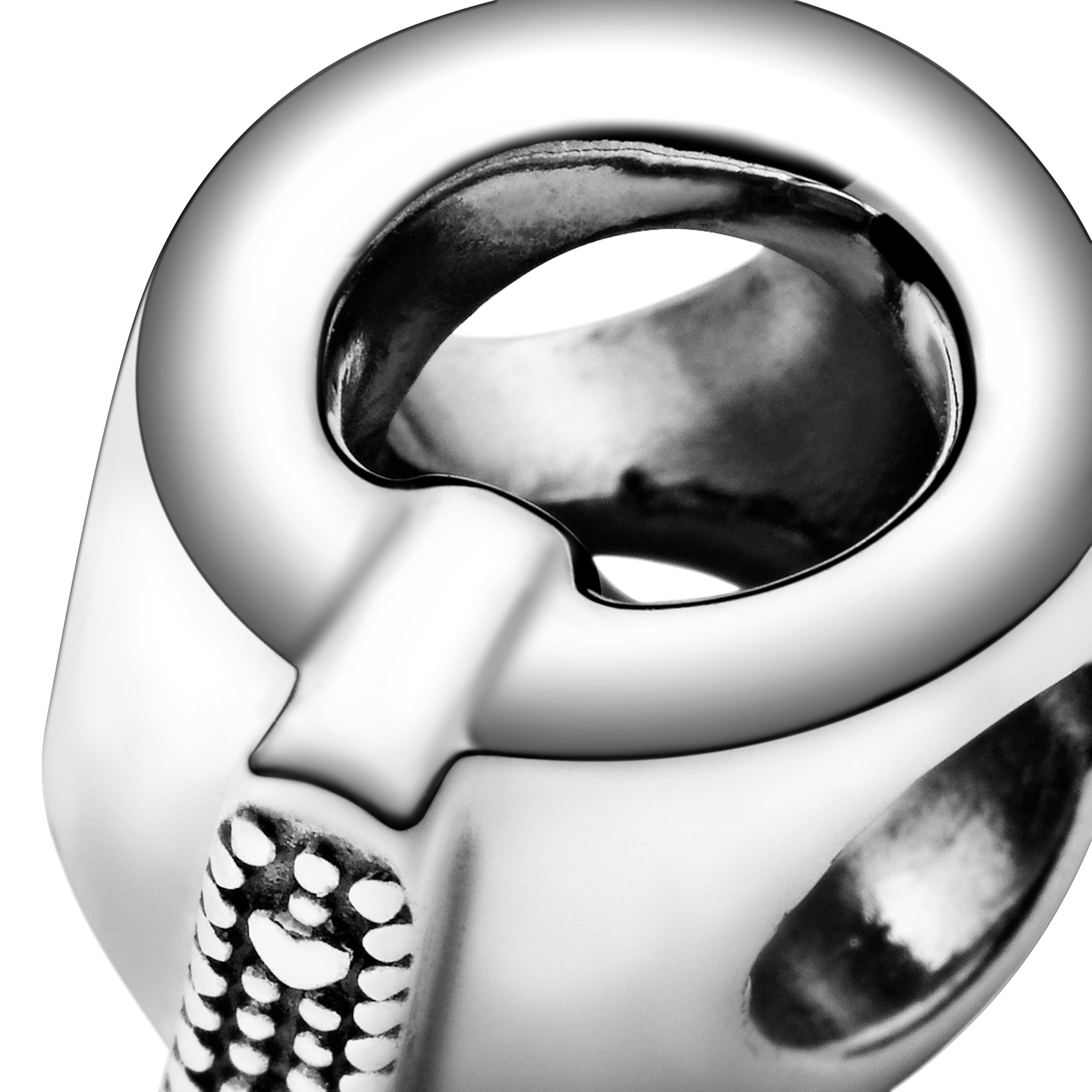 Pandora Charm Lettera Q - Argento Sterling 925