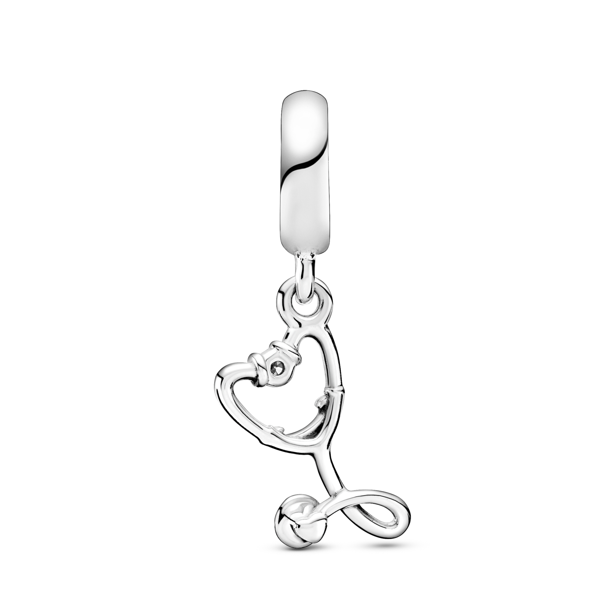Pandora Charm Pendente Stetoscopio Cuore - Argento...