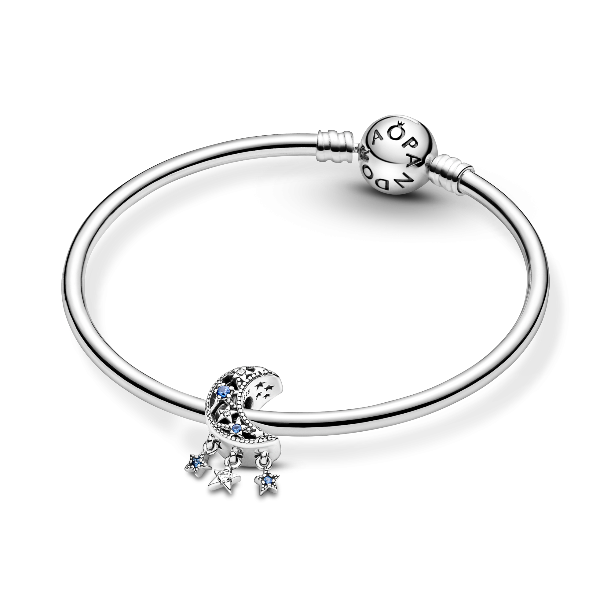 Pandora Charm Luna e Stelle - Argento Sterling 925...