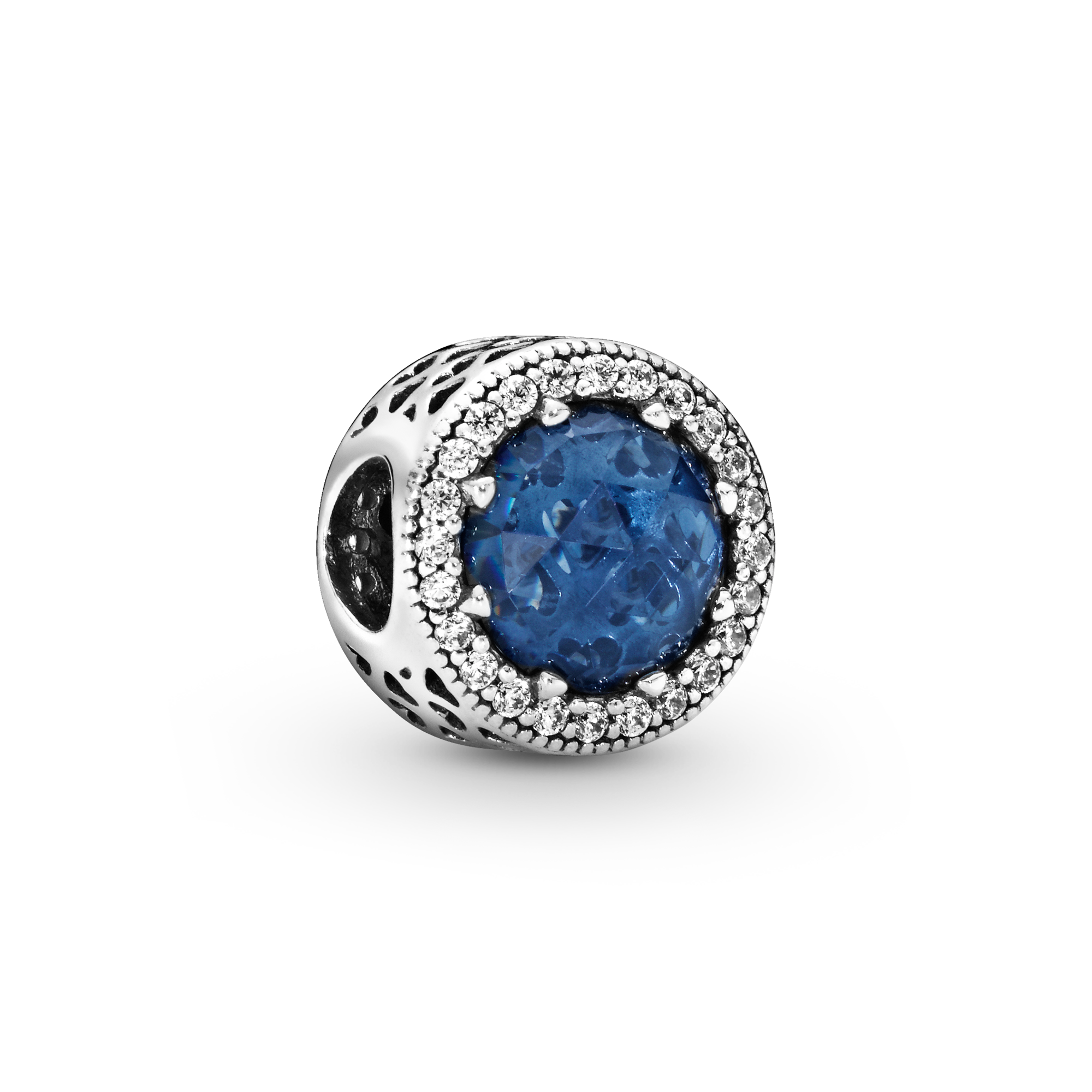 Pandora Charm Pietra Blu - Argento Sterling 925 /