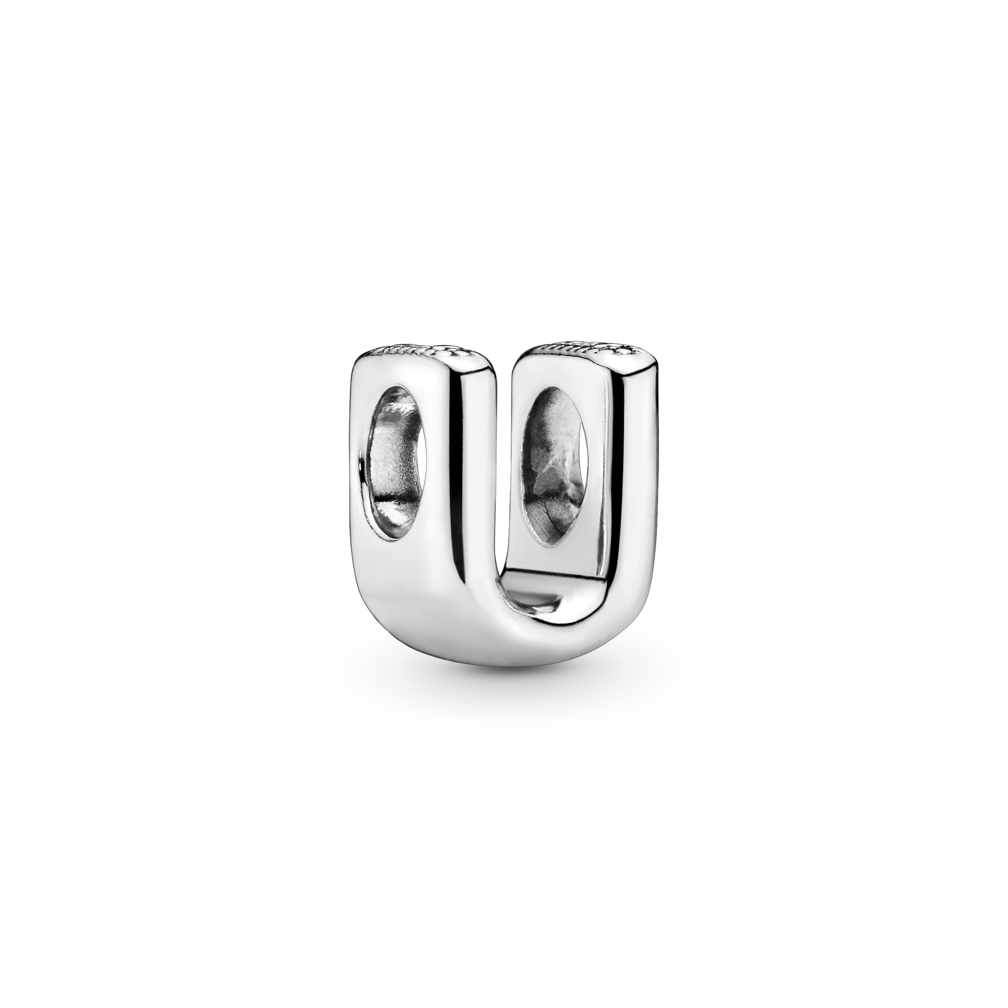 Pandora Charm Lettera U - Argento Sterling 925