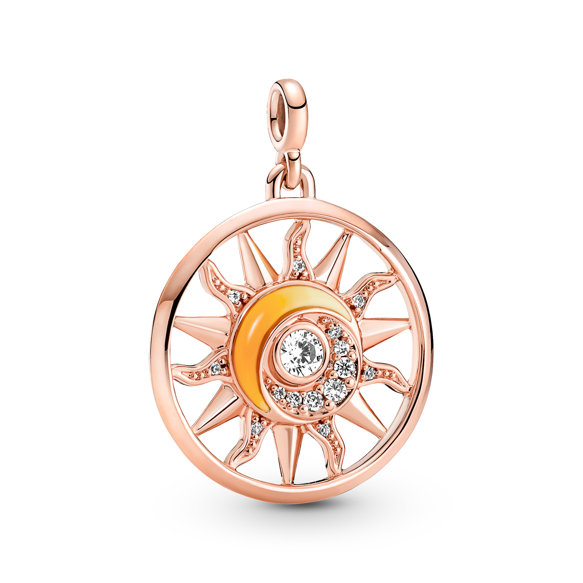 Charm Medallion Sun Power Pandora ME - Smalto /