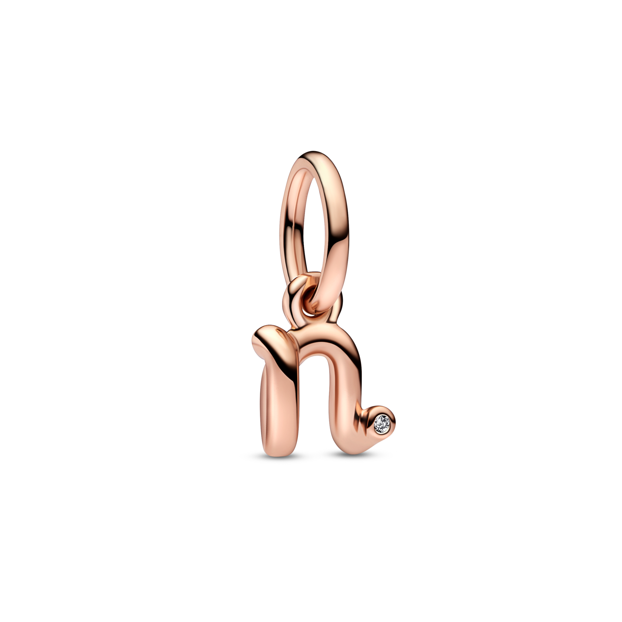 Pandora Charm Pendente Lettera n - Esclusiva lega