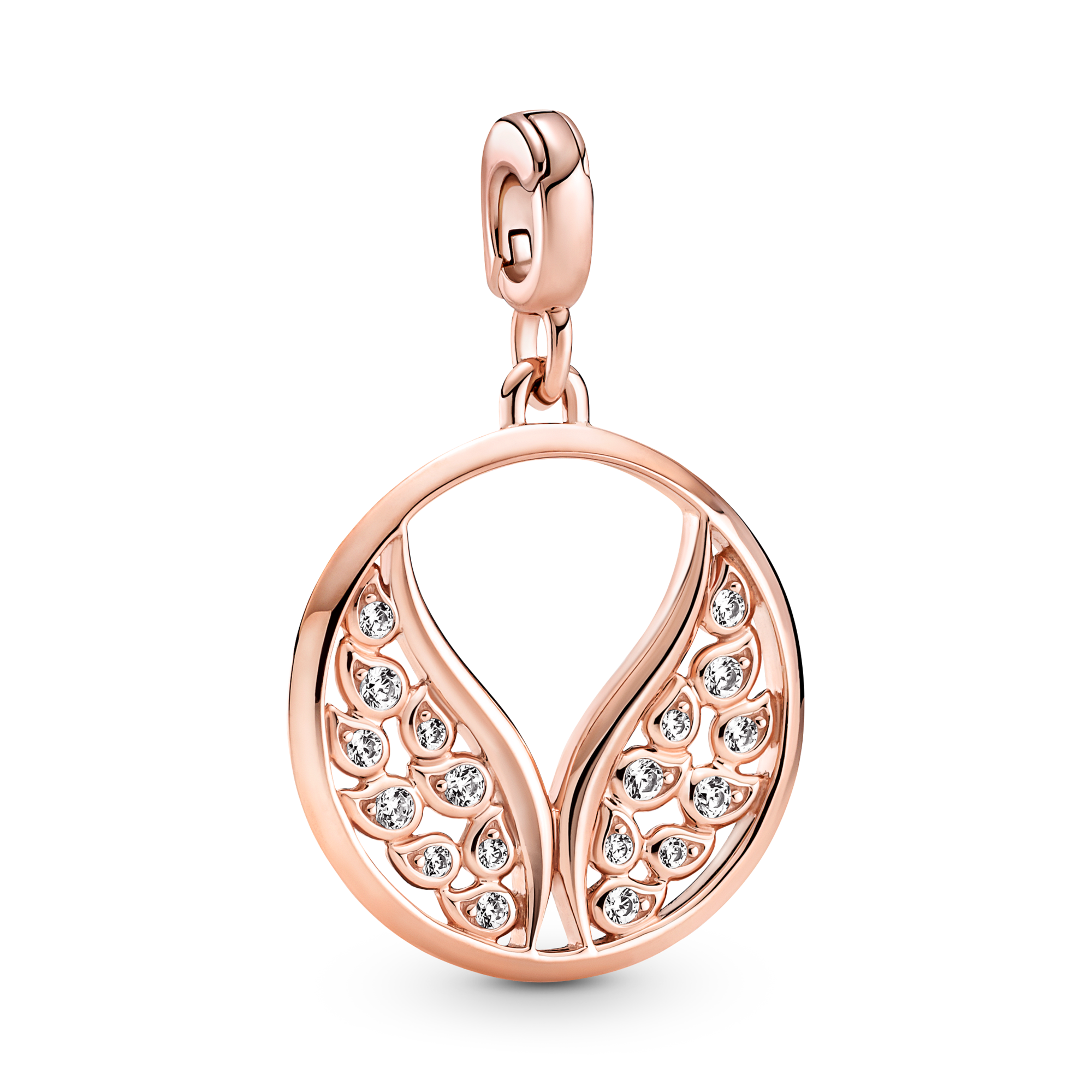 Charm Medallion Burning Wings Pandora ME