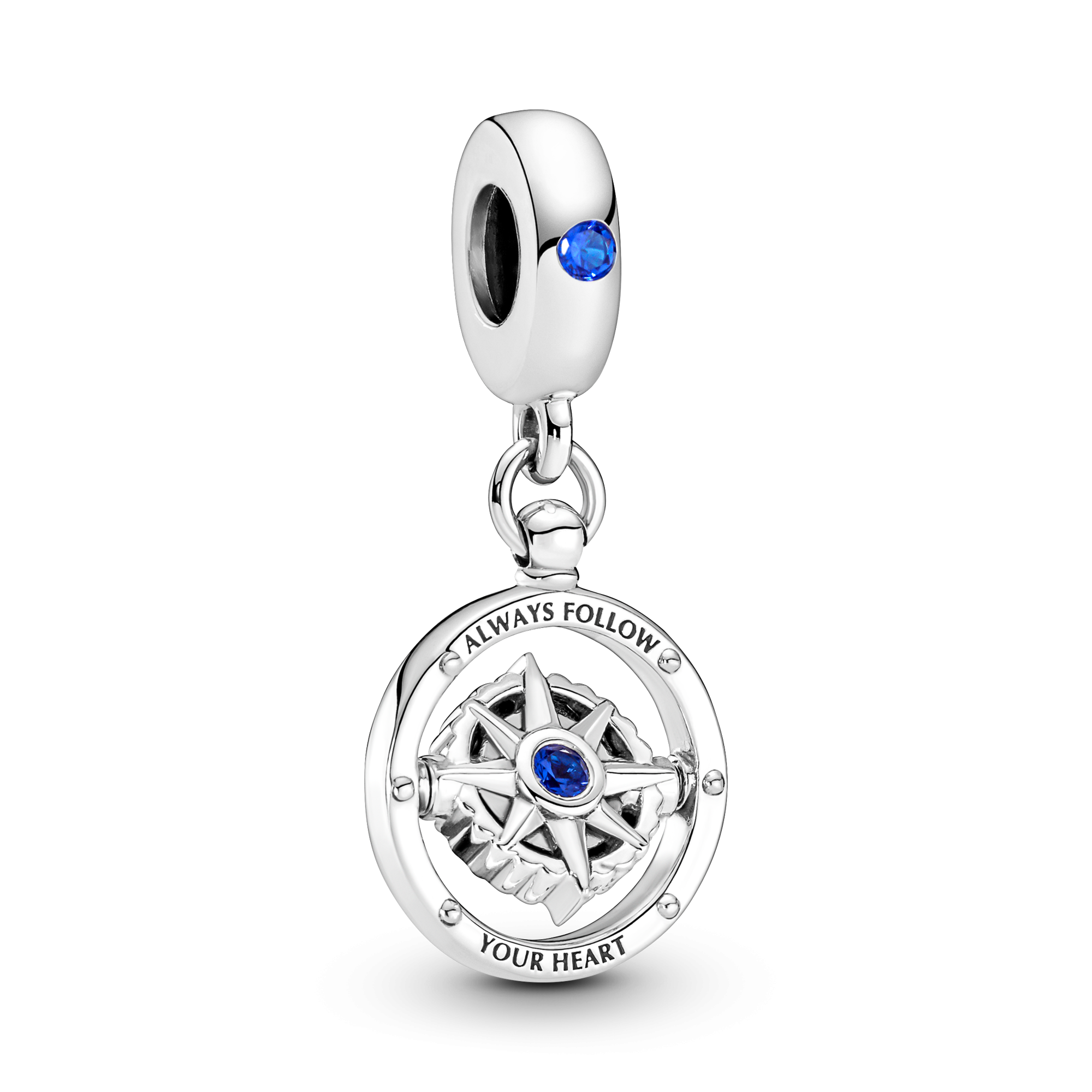 Pandora Charm Pendente Bussola Always Follow Your...