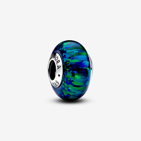 Pandora Charm Opale Verde e Blu - Argento Sterling 925 / Opale sintetico / Verde