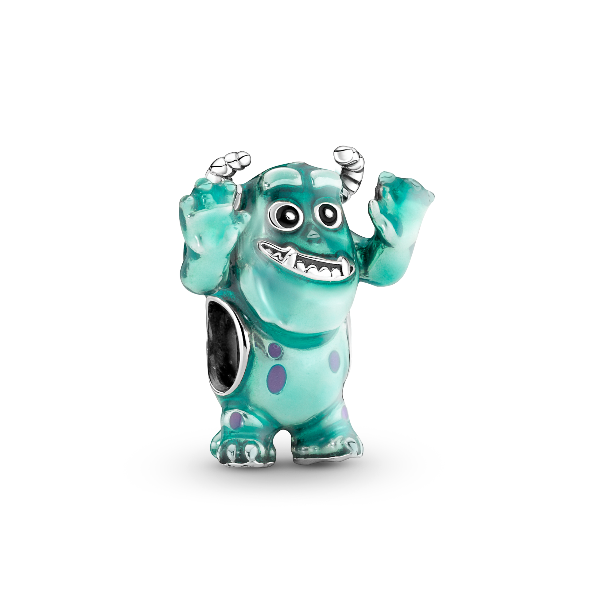 Pandora Pixar, Charm Sulley - Smalto / Argento