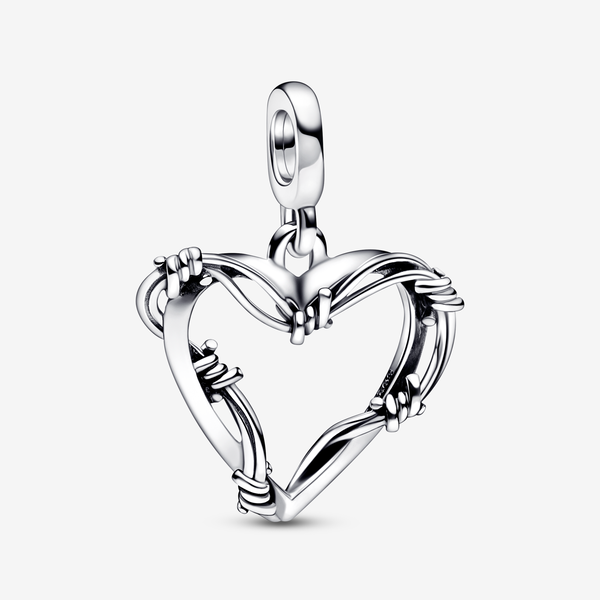 Charm Medallion Wire Heart Pandora ME - Argento Sterling 925