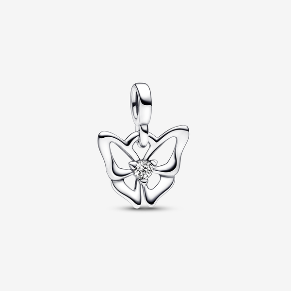 Charm Mini Pendente Butterfly Pandora ME - Argento Sterling 925 / Zirconia cubica