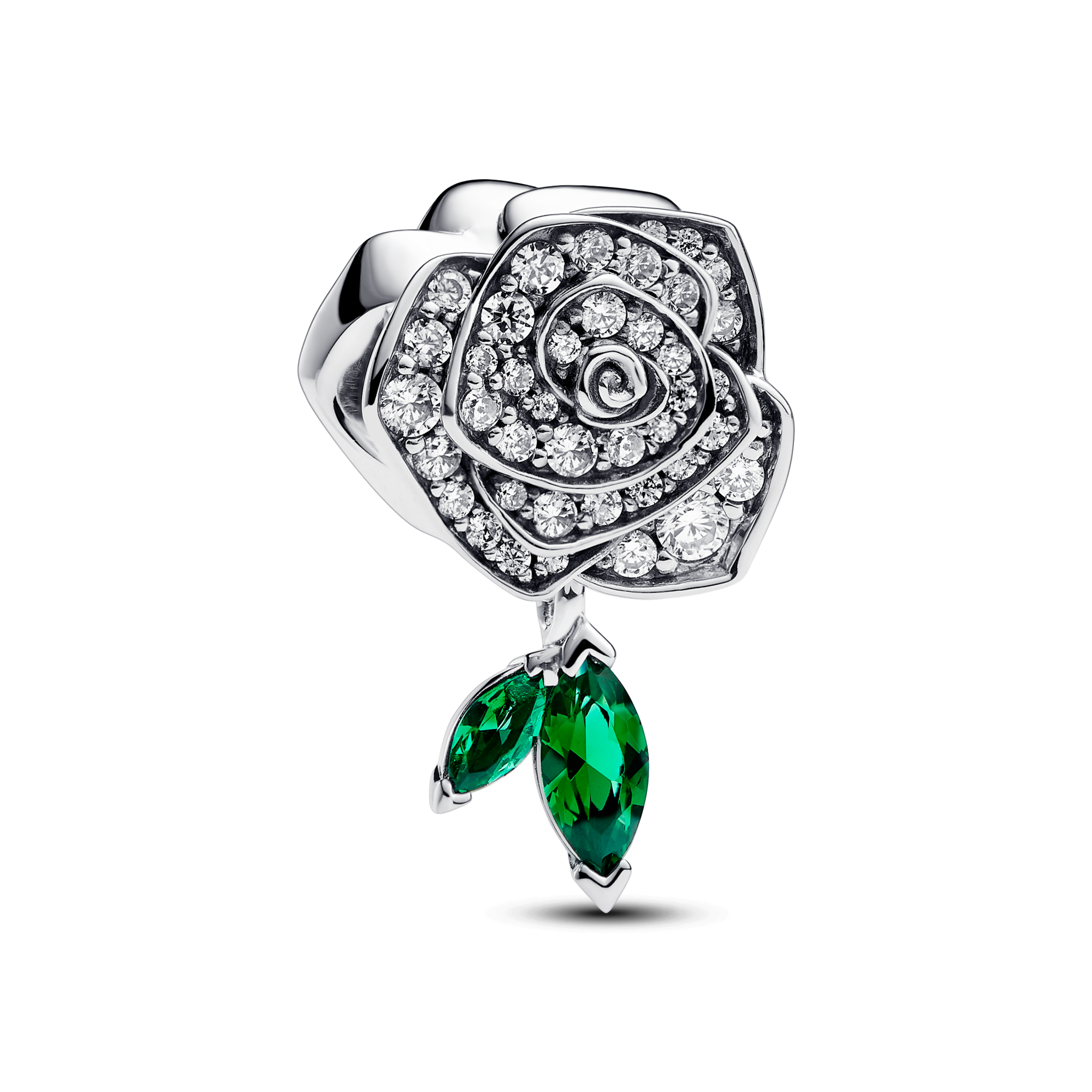 Pandora Charm Rosa Scintillante - Argento Sterling...