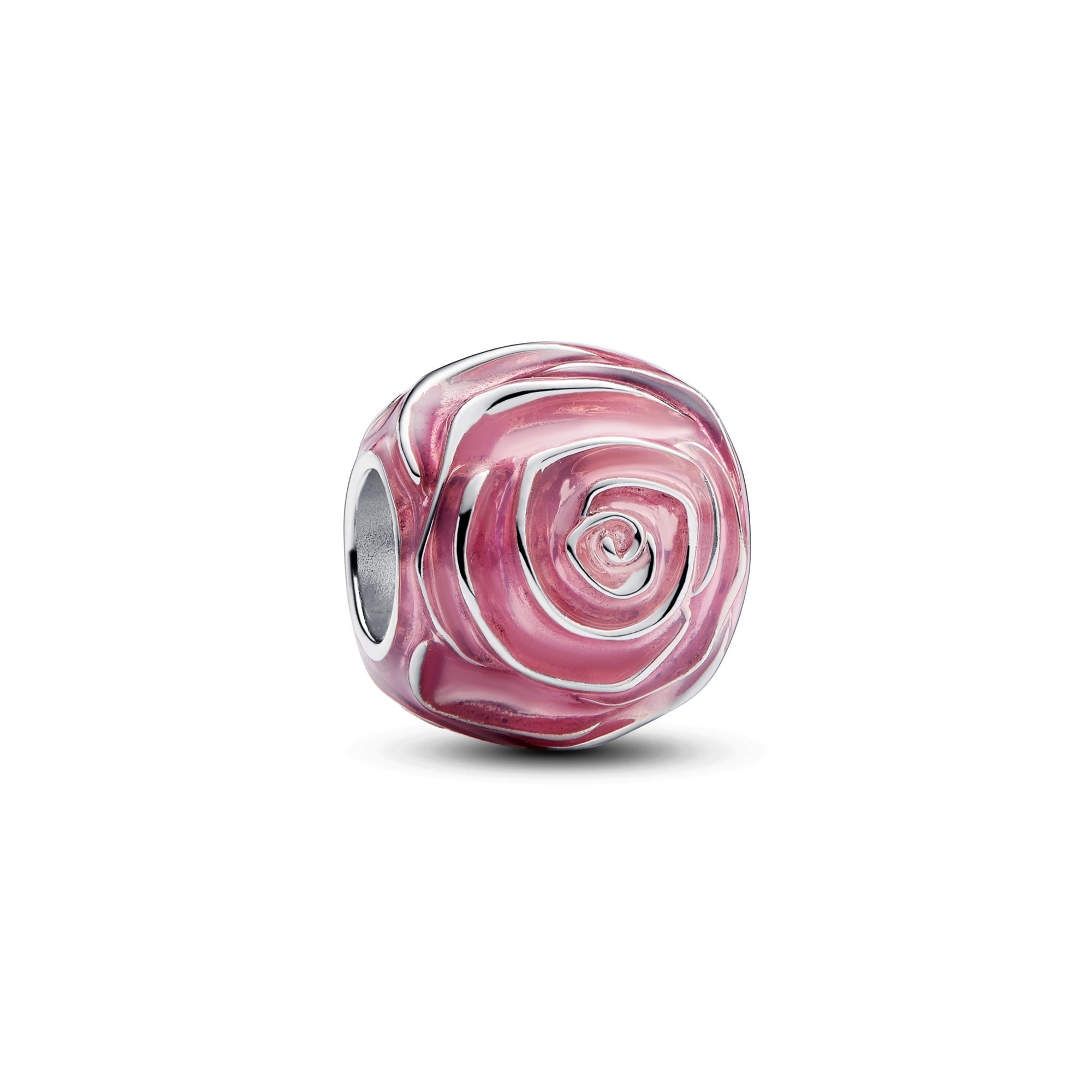 Pandora Charm Rosa - Smalto / Argento Sterling 925...