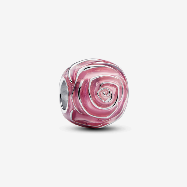 Pandora Charm Rosa - Smalto / Argento Sterling 925 / Rosa