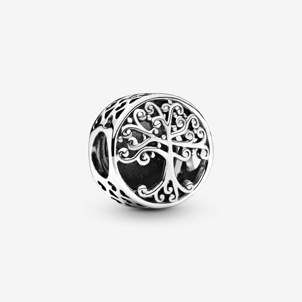 Pandora Charm Bottone Albero della Famiglia - Argento Sterling 925