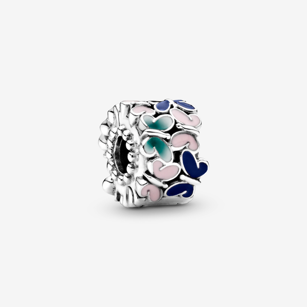 Pandora Clip Farfalle - Smalto / Argento Sterling 925 / Multicolore