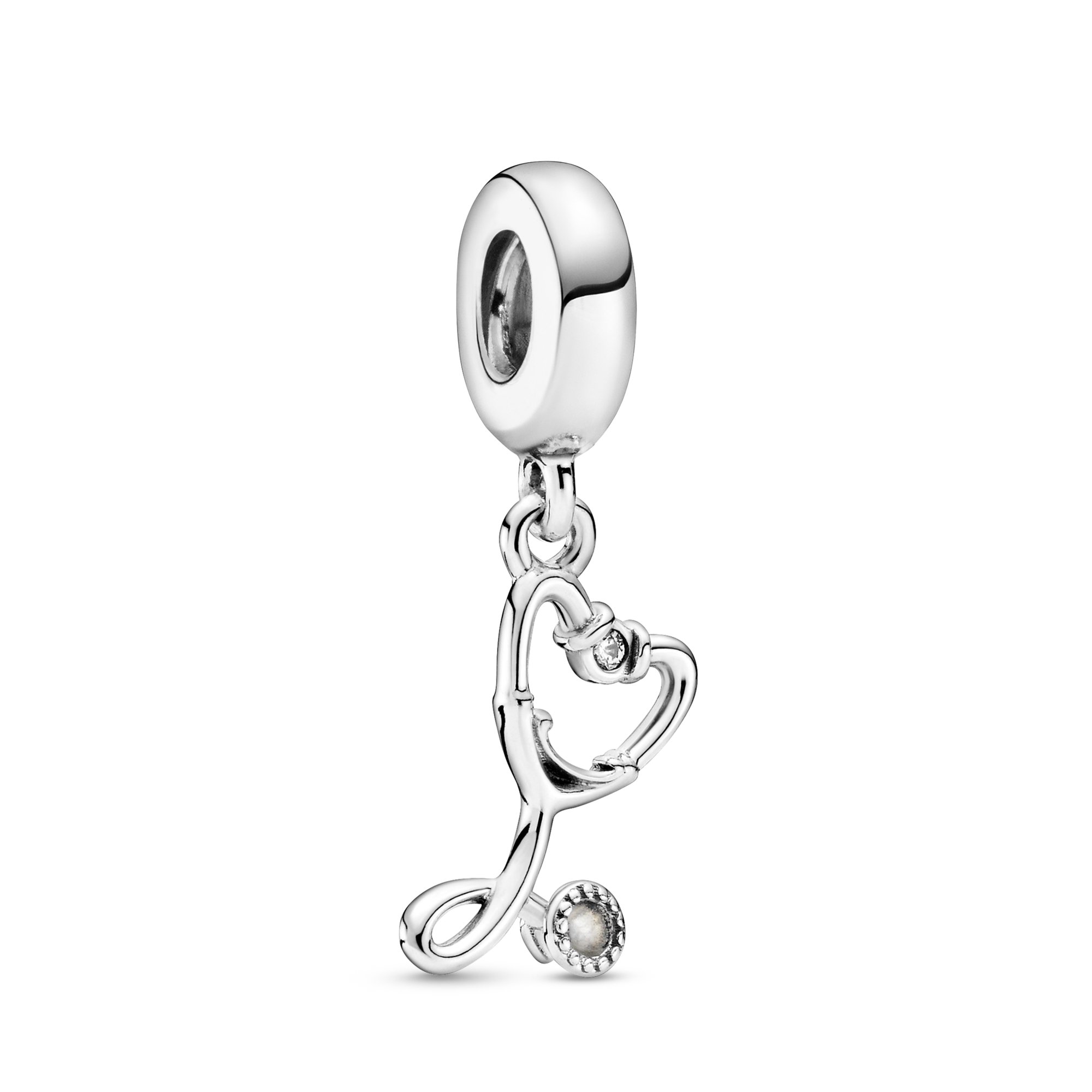 Pandora Charm Pendente Stetoscopio Cuore - Argento...