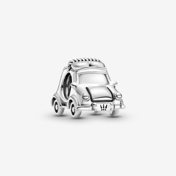 Pandora Charm Auto Elettrica - Smalto / Argento Sterling 925 / Rosso