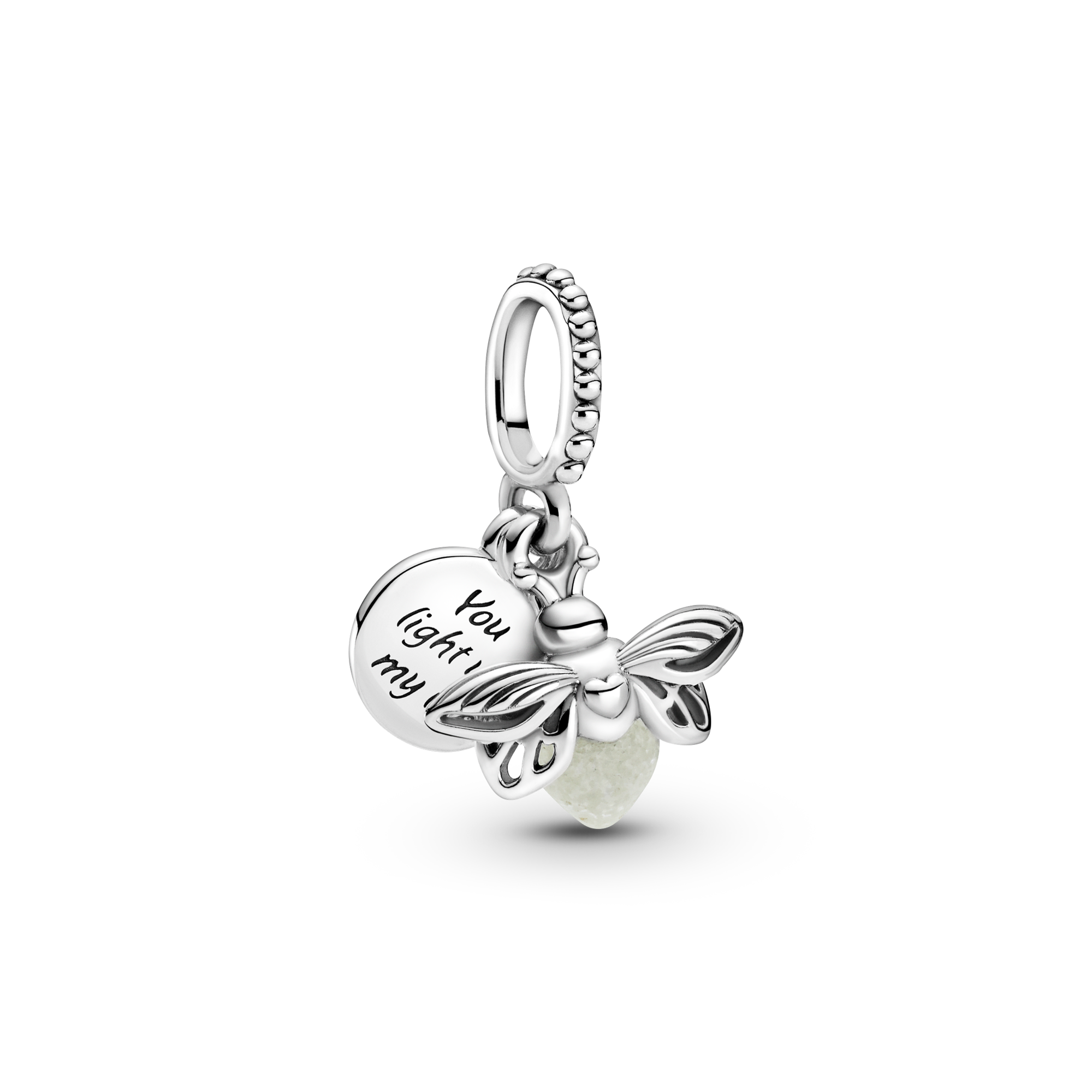 Pandora Charm Pendente Lucciola che si Illumina al...